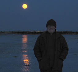 Michael Fairclough bright moon and a dark night
